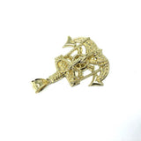 10 Karat Gold Anchor Men Pendant MPG-361 - WORLDSTARBLING