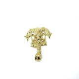 10K Yellow Gold Anchor Men Pendant MPG-362 - WORLDSTARBLING