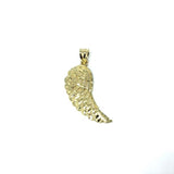 10K Yellow Gold Angel Wing Pendant MPG-365 - WORLDSTARBLING
