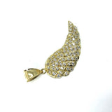 Angel Wing Pendant in 10K Gold with Zircons M MPG-367 - WORLDSTARBLING