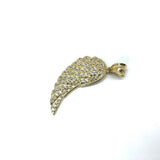 Angel Wing in 10K Gold with Cubic Zircons MPG-368 - WORLDSTARBLING