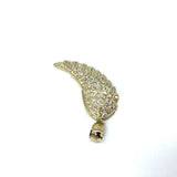 Angel Wing in 10K Gold with Cubic Zircons MPG-368 - WORLDSTARBLING