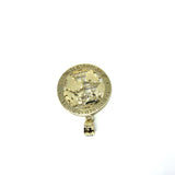 10K Yellow Gold The Wolrd Is Yours Globe Pendant XS MPG-371 - WORLDSTARBLING