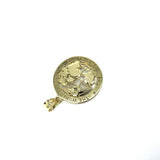 10K Yellow Gold The Wolrd Is Yours Globe Pendant XS MPG-371 - WORLDSTARBLING