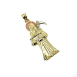 10K Yellow Gold 3 Tons Red Pink Reaper MPG-377 - WORLDSTARBLING