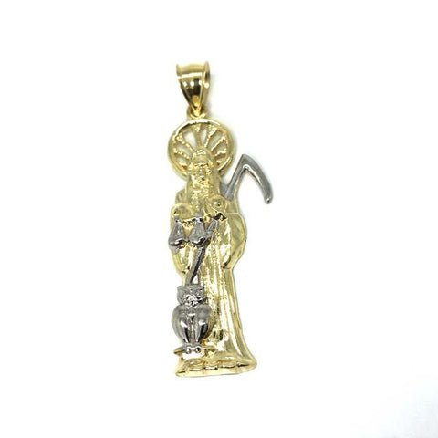 10 Karats Gold 2-Tone Mower Pendant M MPG-379 - WORLDSTARBLING