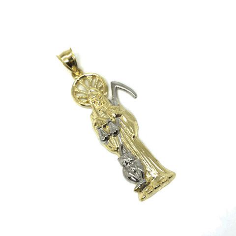 10 Karats Gold 2-Tone Mower Pendant M MPG-379 - WORLDSTARBLING