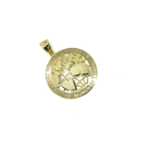 10K Yellow Gold Scarface Pendant L MPG-383 - WORLDSTARBLING