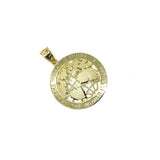 10K Yellow Gold Scarface Pendant L MPG-383 - WORLDSTARBLING