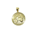 10K Yellow Gold Scarface Pendant L MPG-383 - WORLDSTARBLING