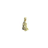 10K Yellow Gold Hand Prayer Pendant  XS MPG-391 - WORLDSTARBLING