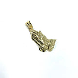 10 Karat Gold Prayer Hands Prayer Pendant  M MPG-394 - WORLDSTARBLING
