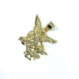 Men's Gold Angel Pendant MPG-398 - WORLDSTARBLING