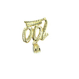 10K Yellow Gold Emoji 100 Pendant S MPG-401 - WORLDSTARBLING