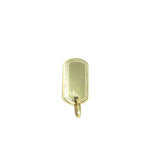 10K Dog Tag Yellow Gold Pendant S MPG-403 - WORLDSTARBLING