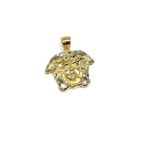 10K Yellow Gold Medusa Men's Pendant S MPG-405 - WORLDSTARBLING