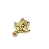 10K Yellow Gold Medusa Men's Pendant S MPG-405 - WORLDSTARBLING