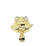 10K Yellow Gold Medusa Men's Pendant M MPG-406 - WORLDSTARBLING