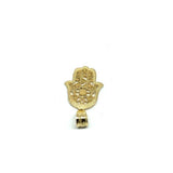 10K Yellow Gold Hands Of Fatima Men's Pendant XS MPG-408 - WORLDSTARBLING