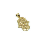 10K Gold Pendant Hands Of Fatima S MPG-410 - WORLDSTARBLING