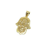 10K Yellow Gold Fatima Hand Men's Pendant M MPG-411 - WORLDSTARBLING