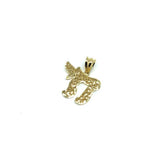 Yellow Gold 10K Chai Men's Pendant XS MPG-416 - WORLDSTARBLING