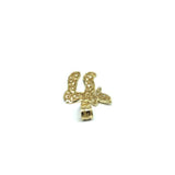 Yellow Gold 10K Chai Men's Pendant XS MPG-416 - WORLDSTARBLING