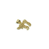 Yellow Gold 10K Chai Men's Pendant XS MPG-416 - WORLDSTARBLING