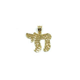 Chai Pendant 10K Yellow Gold S MPG-418 - WORLDSTARBLING