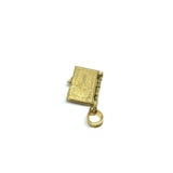 10K Yellow Gold Bible Men's Pendant MPG-421 - WORLDSTARBLING