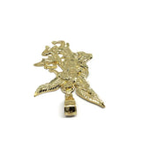 10K Yellow Gold Angel XL Men's Pendant MPG-422 - WORLDSTARBLING
