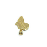 10K Yellow Gold Men's Pendant Map Of Africa XS MPG-423 - WORLDSTARBLING