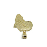 10K Gold Pendant Map Of Africa XL MPG-424 - WORLDSTARBLING