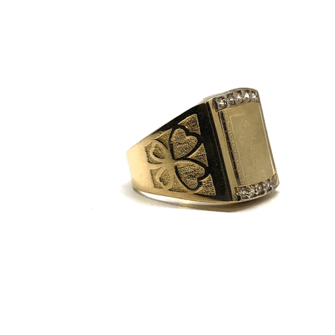 buy gold cross ring
