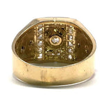 bague aigle en or 10k