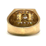 Gold Horse Head Ring