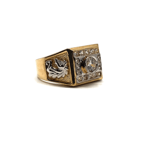Buy Gold Horse Head Rings Online