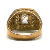 10k gold eagle ring