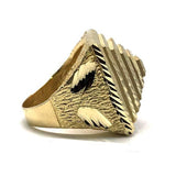Buy diamond Cut pyramid ring