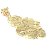 10K Yellow Gold Nugget Pendant NUG_004 - WORLDSTARBLING