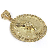 10K Yellow Gold Pharoah Pendant PGP_004 - WORLDSTARBLING