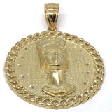 10K Yellow Gold Pharoah Pendant PGP_004 - WORLDSTARBLING