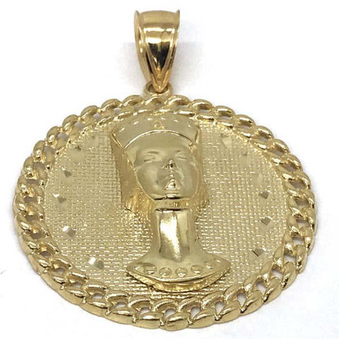 10K Yellow Gold Pharoah Pendant PGP_004 - WORLDSTARBLING