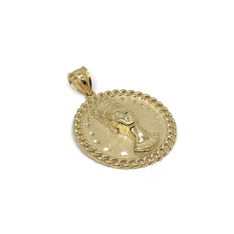 10K Yellow Gold Pharoah Pendant PGP_004 - WORLDSTARBLING