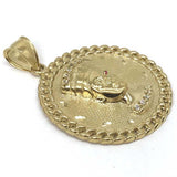 10K Yellow Gold Pharoah Pendant PGP_005 - WORLDSTARBLING