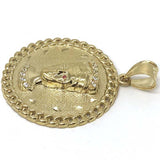 10K Yellow Gold Pharoah Pendant PGP_005 - WORLDSTARBLING