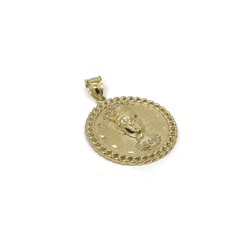10K Yellow Gold Pharoah Pendant PGP_005 - WORLDSTARBLING