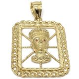 10K Yellow Gold Pharoah Pendant PGP_007 - WORLDSTARBLING