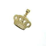 10K King Crown Gold Pendant | Gold Pendant | RGP-002 - WORLDSTARBLING