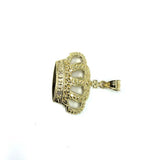 10K King Crown Gold Pendant RGP-004 - WORLDSTARBLING